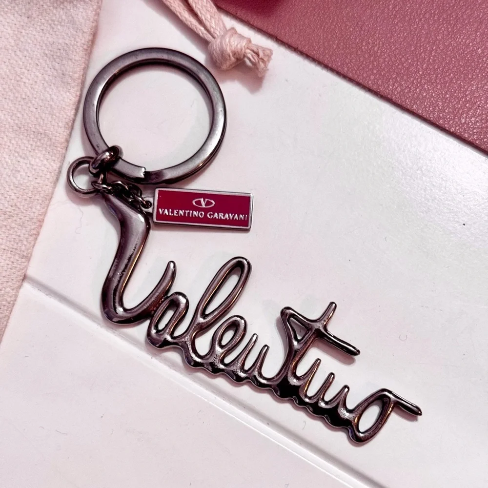 Vintage Valentino Garavani Keychain Key Fob